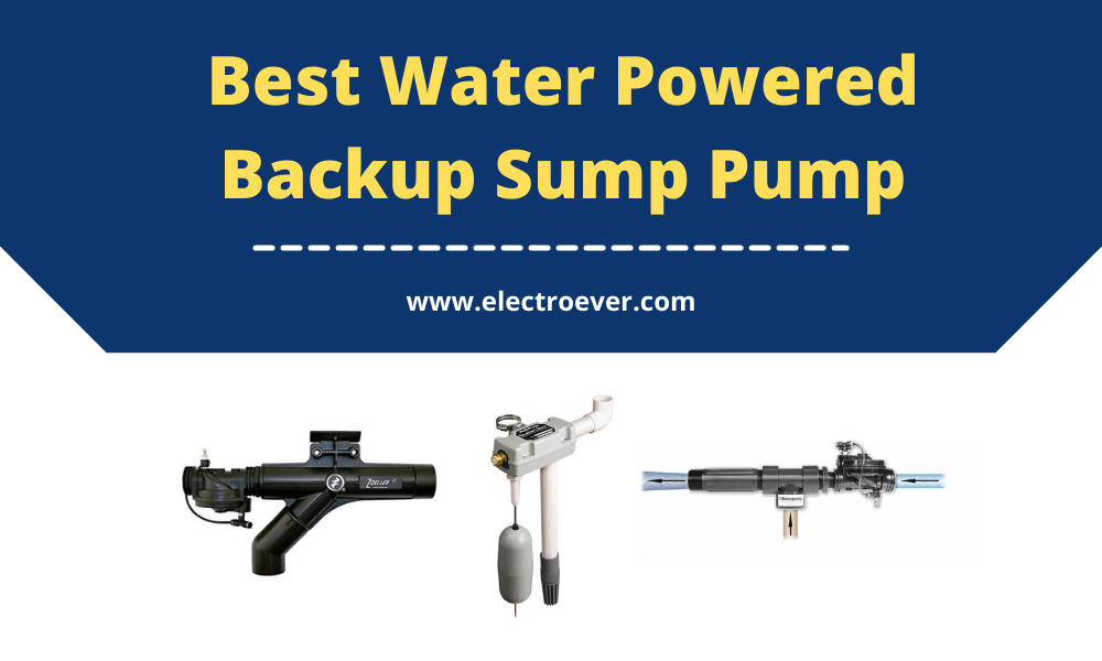 Best Water Powered Backup Sump Pump
