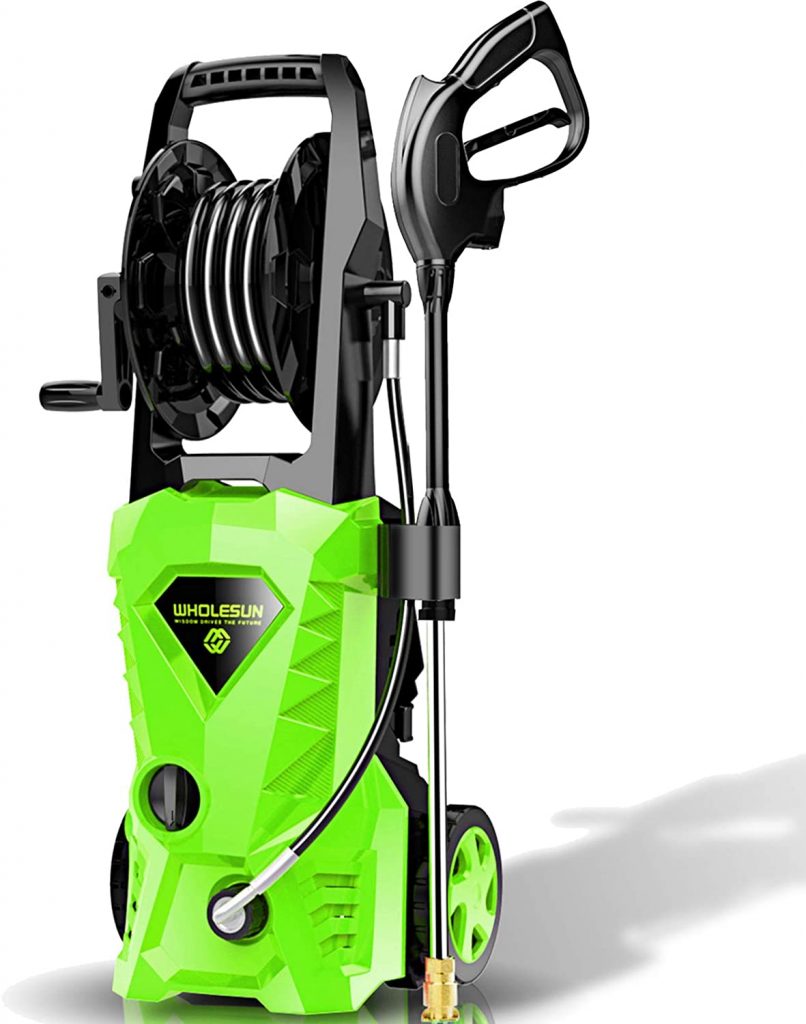 WHOLESUN Electric Pressure Washer. High Pressure Cleaner Machine Foam Cannon for Cars and Homes